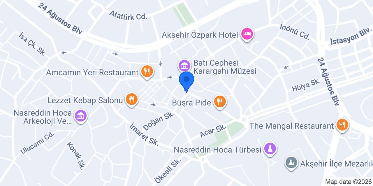 Sağlık Eczanesi konumu