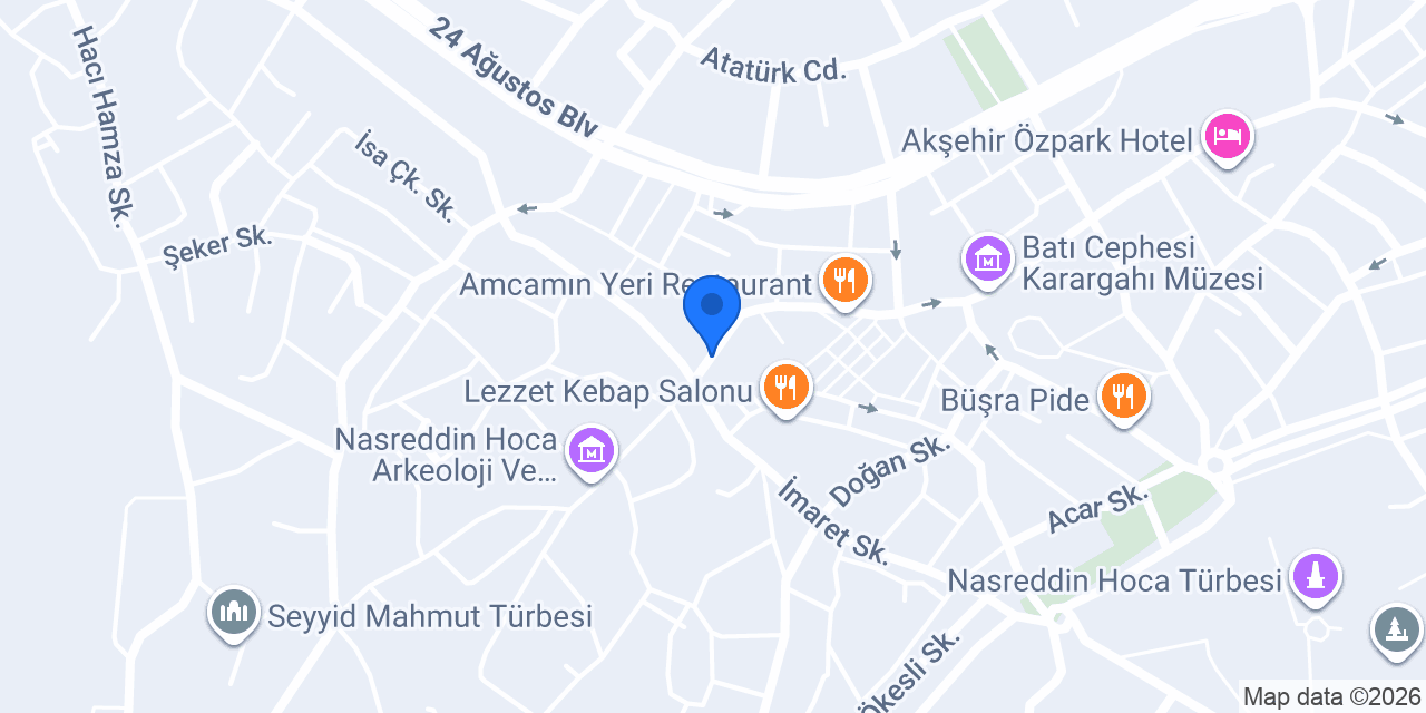 Mabel Vip Akşehir konumu