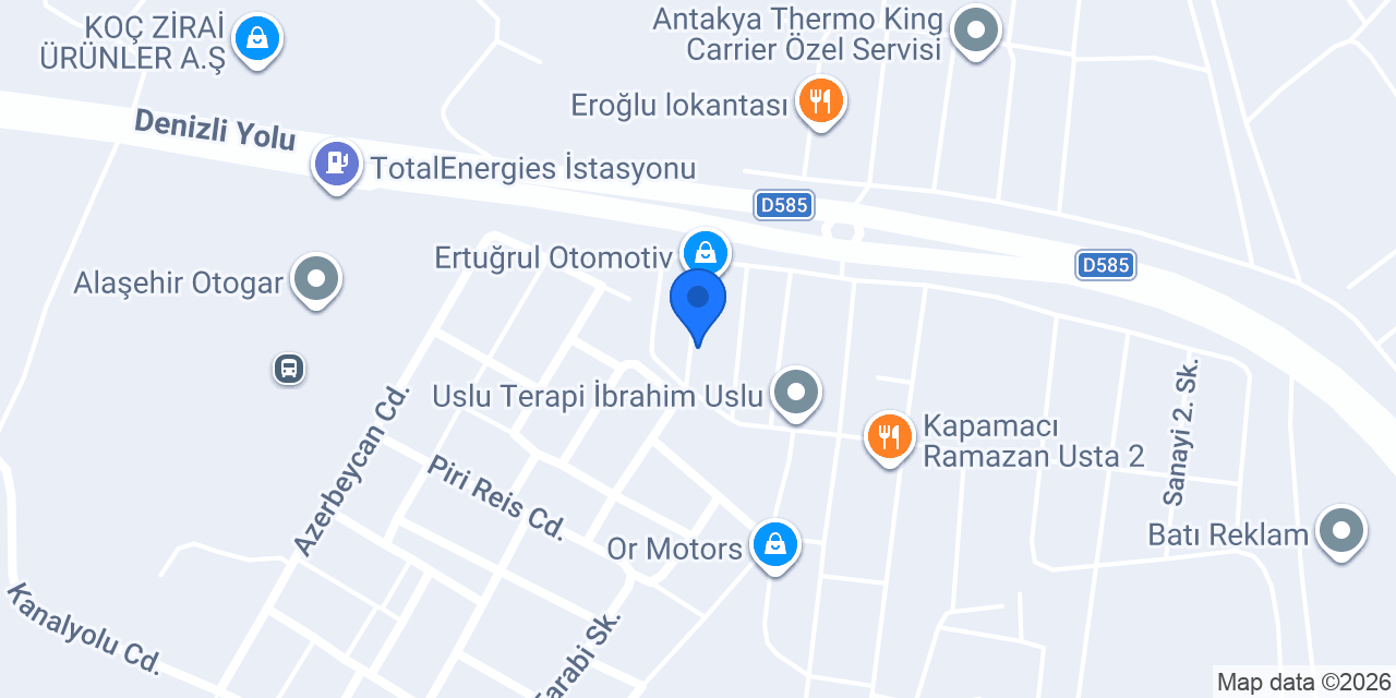 EMRE ÖZBEK OTOMOTİV konumu