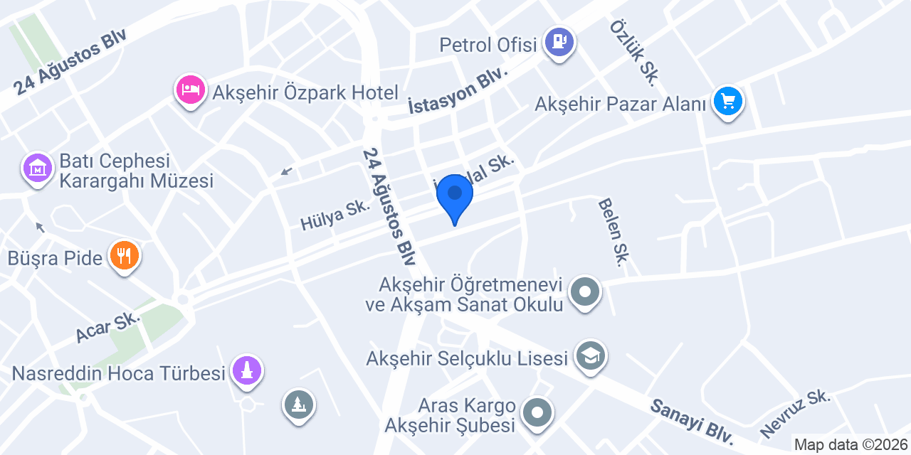 ACA Mimarlık konumu