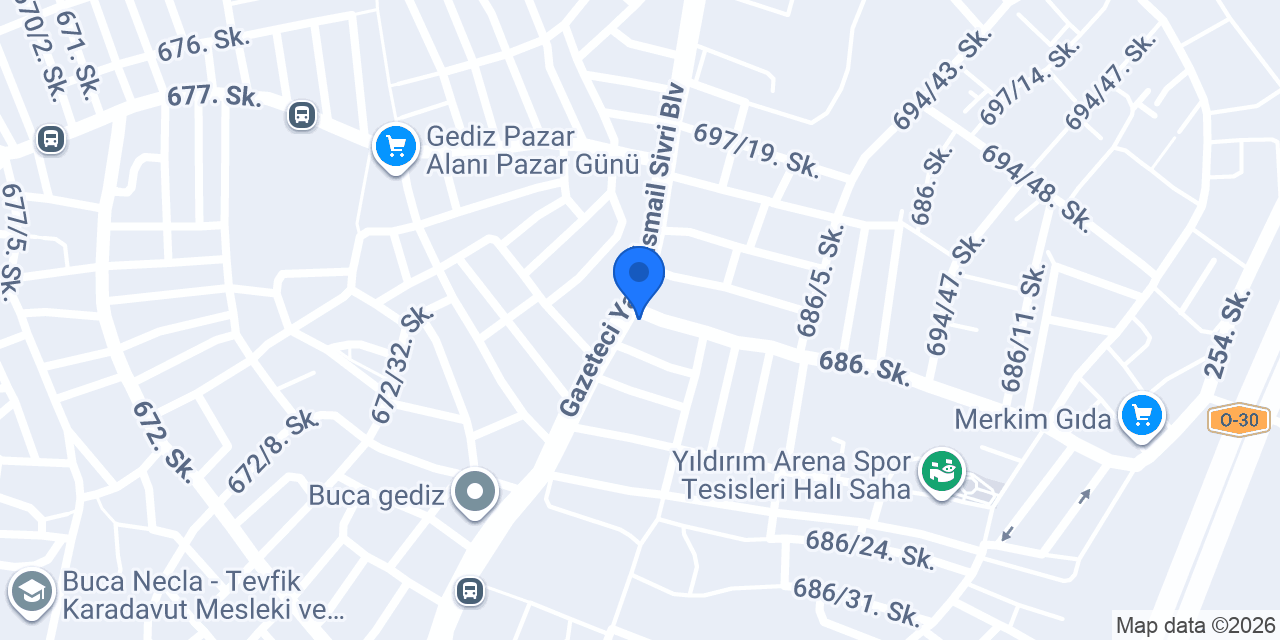 Sarıgedik Eczanesi konumu