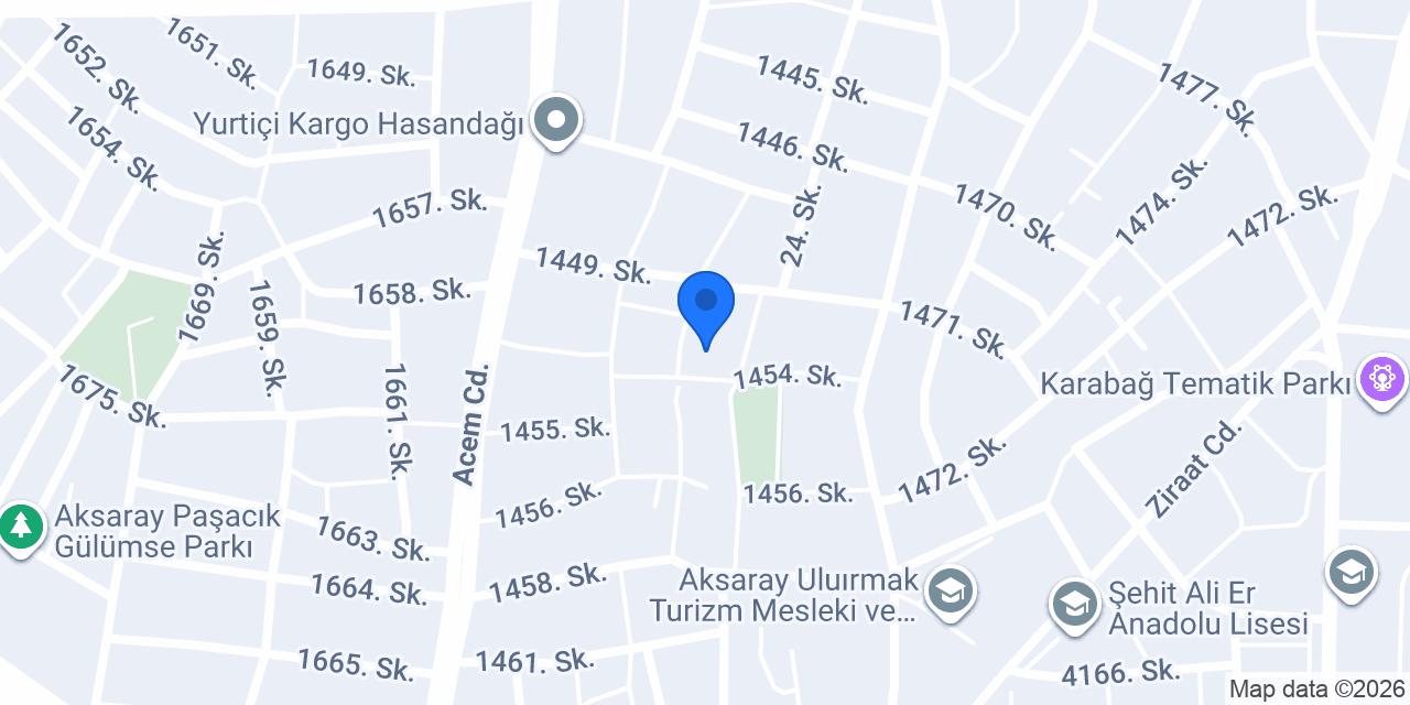 Aksaray Pet Kuaför & Petshop konumu