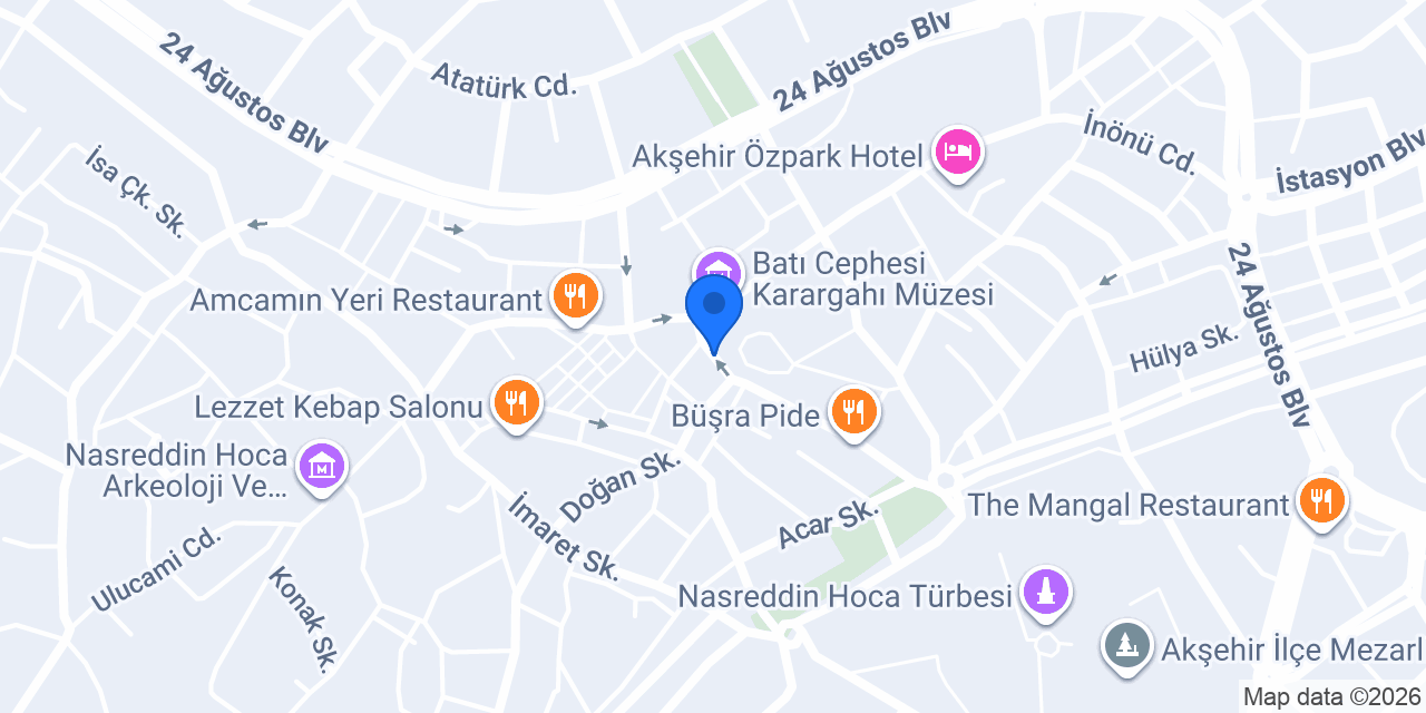 Ambar/ Süvari Giyim konumu