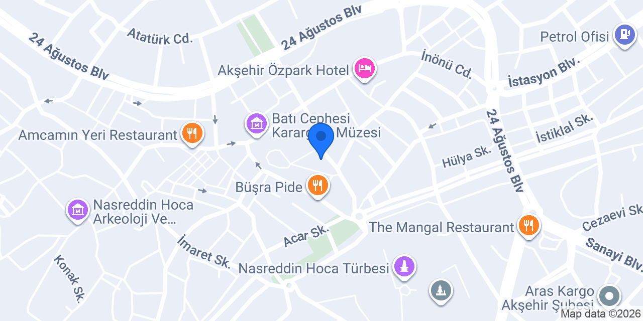 NASİP SARRAF SAAT konumu