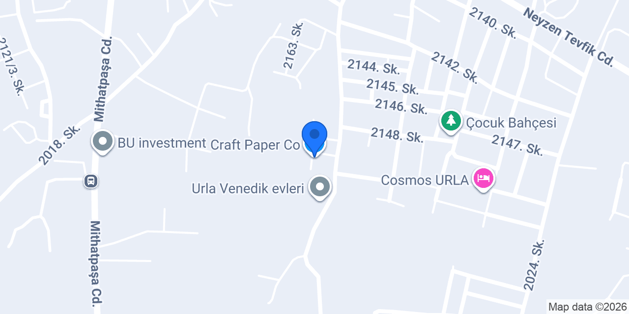 Craft Paper Co. konumu