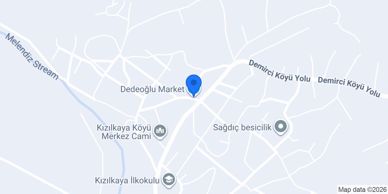Dedeoğlu Market konumu