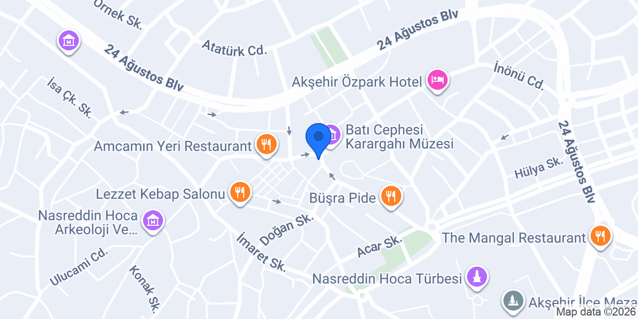 A-K EMLAK konumu