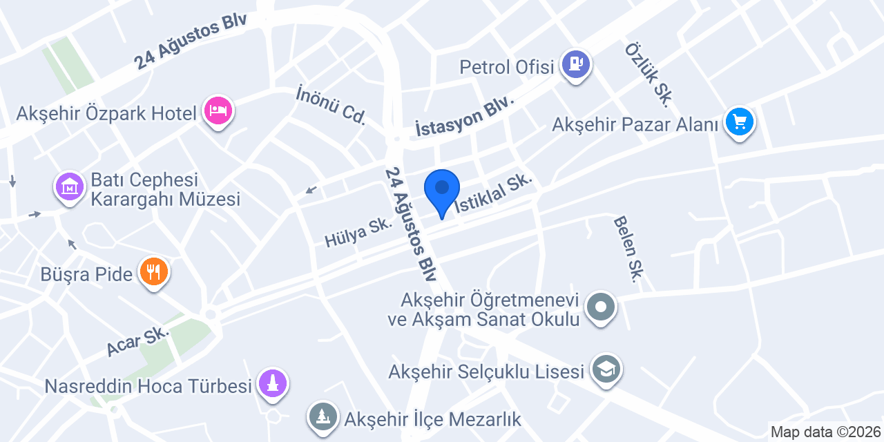 Aca Hukuk Bürosu - Av. Refia Nur Durmuş konumu