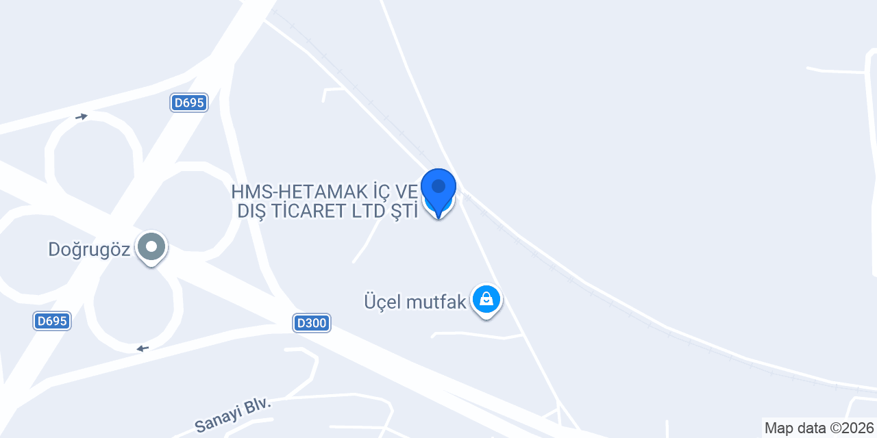 HMS-HETAMAK İÇ VE DIŞ TİCARET LTD ŞTİ konumu