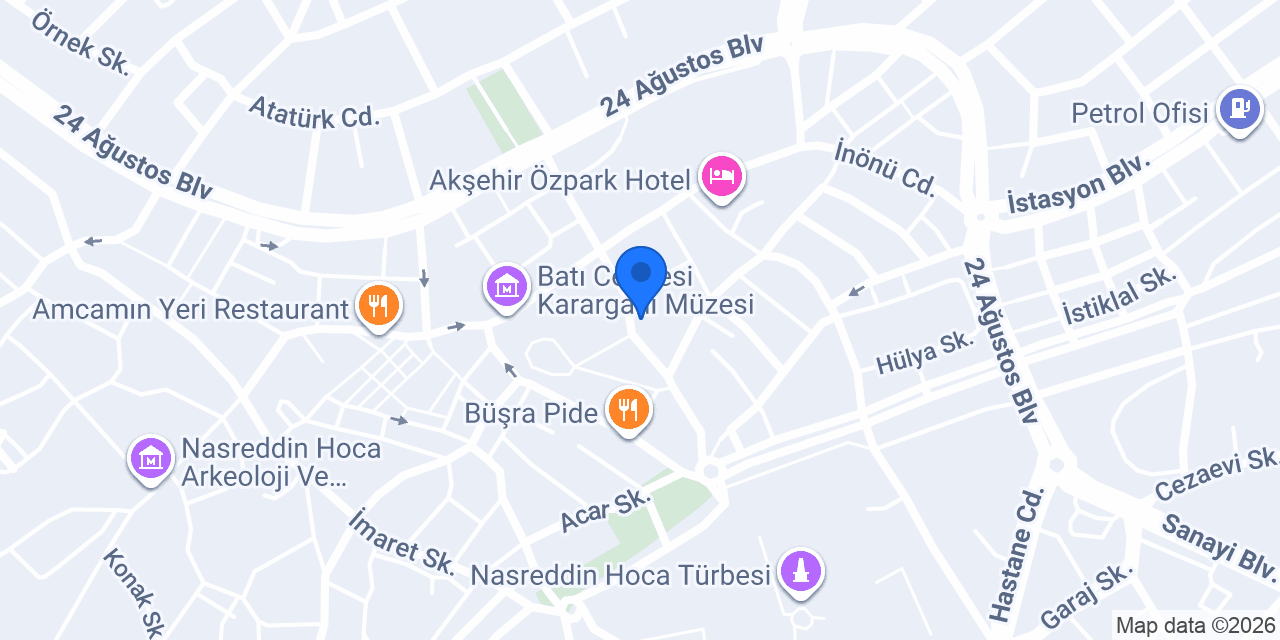 Anadolu Eczanesi konumu