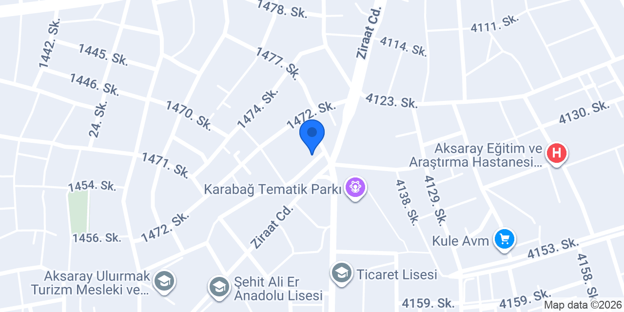 Osmanlı etli ekmek konumu