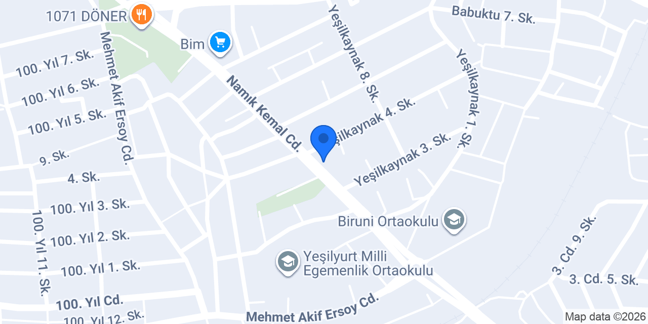 Mercan Mermer konumu