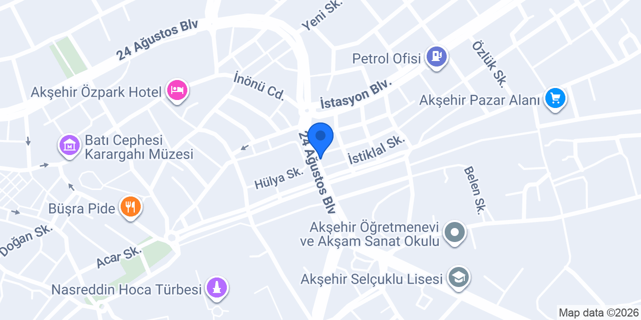 Final Karadeniz Pastanesi konumu