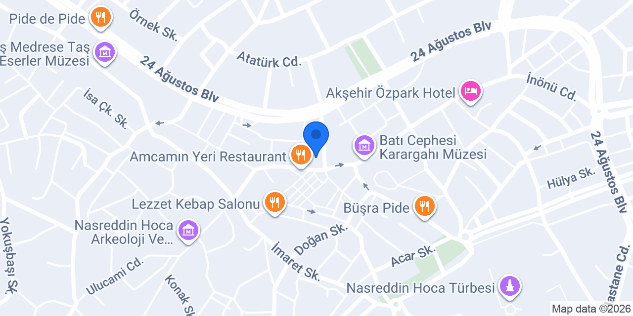 Köroğlu Baharat & Salça konumu
