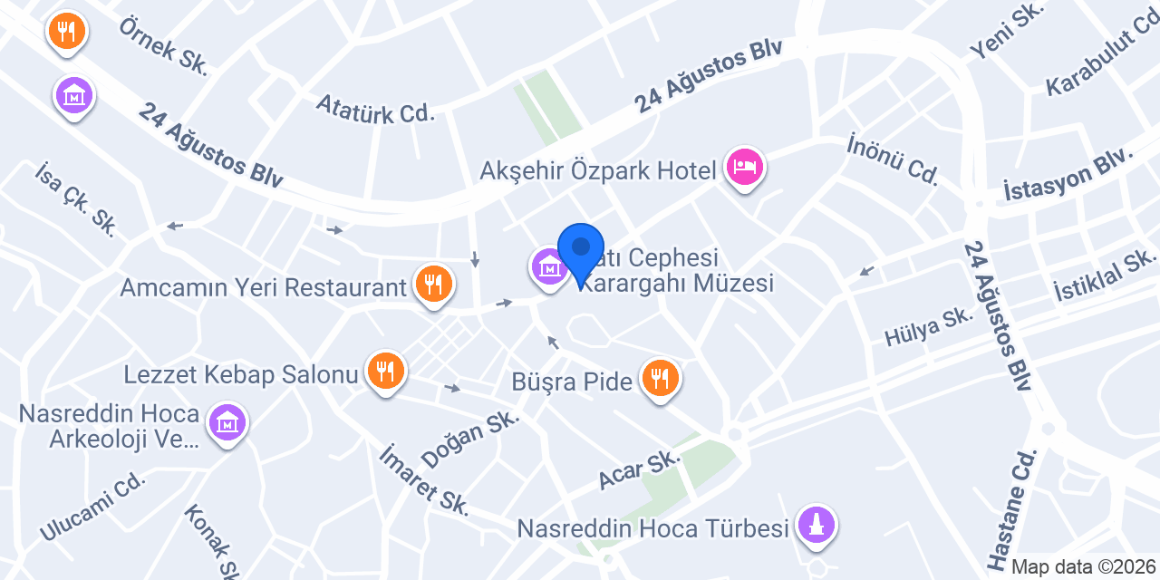Mackbear Coffee CO. (Akşehir / Konya) konumu