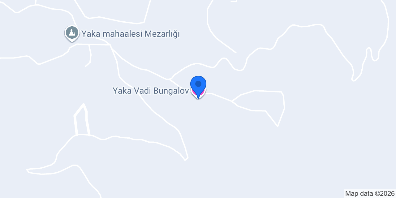 Yaka Vadi Bungalov konumu