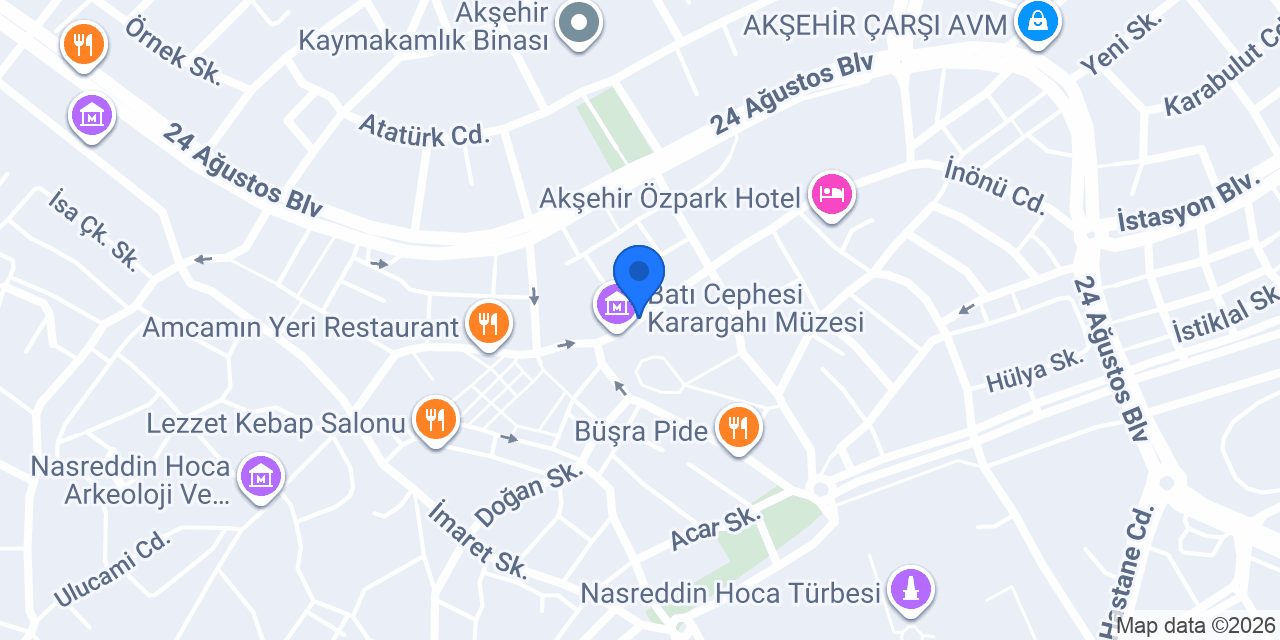 Rıfat Optik konumu