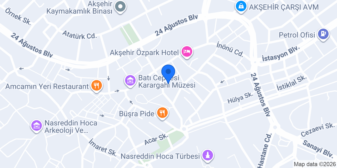 Yağmur Akvaryum konumu