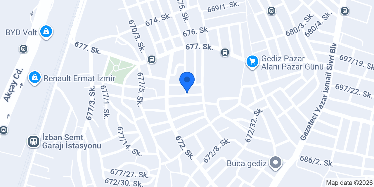İzmir boya konumu
