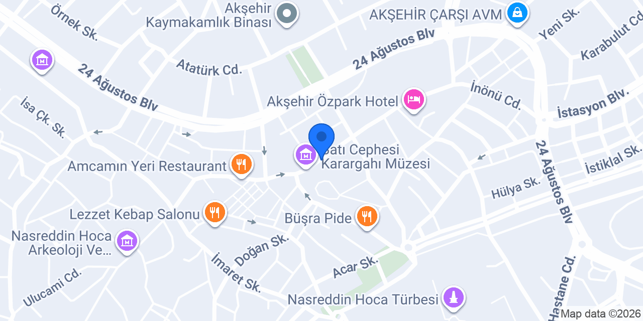 OSMANLI SARRAF konumu