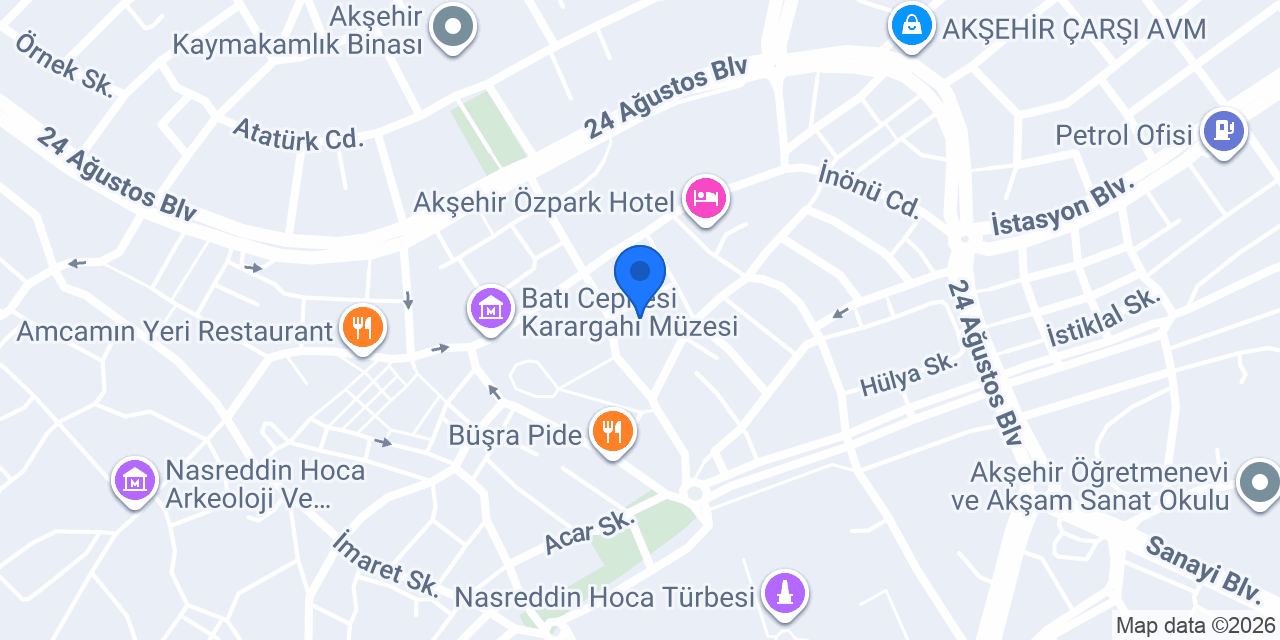 Avukat Ali Cesur - Cesur Hukuk Bürosu konumu