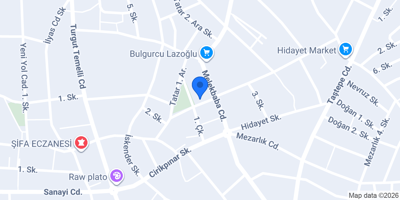 MALATYA DEDEKTÖR TEK DEDEKTÖR konumu
