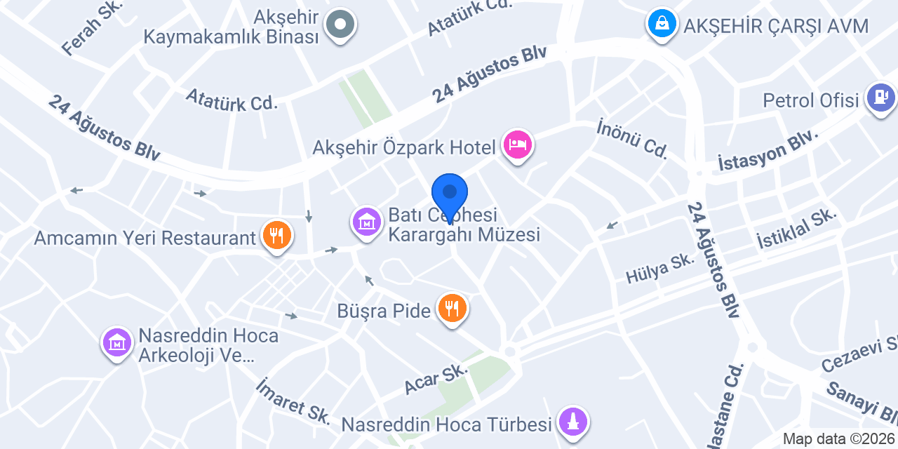 Aktuğ Kuyumculuk konumu
