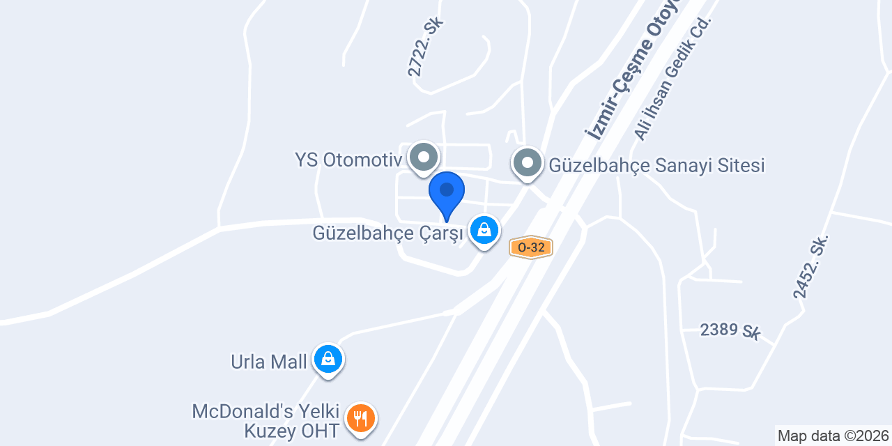 Özder Mobilya konumu