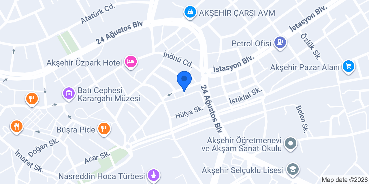 Altıntaç Mobilya konumu