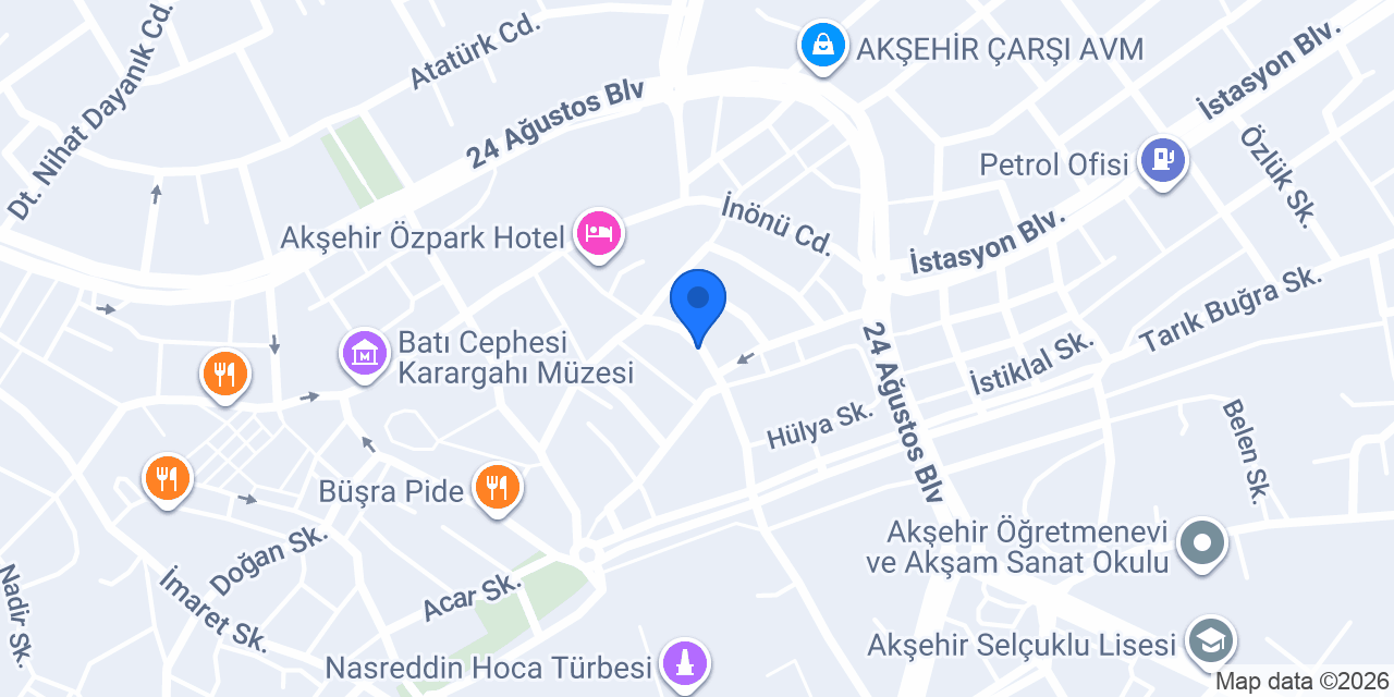 Bizim Emlak konumu
