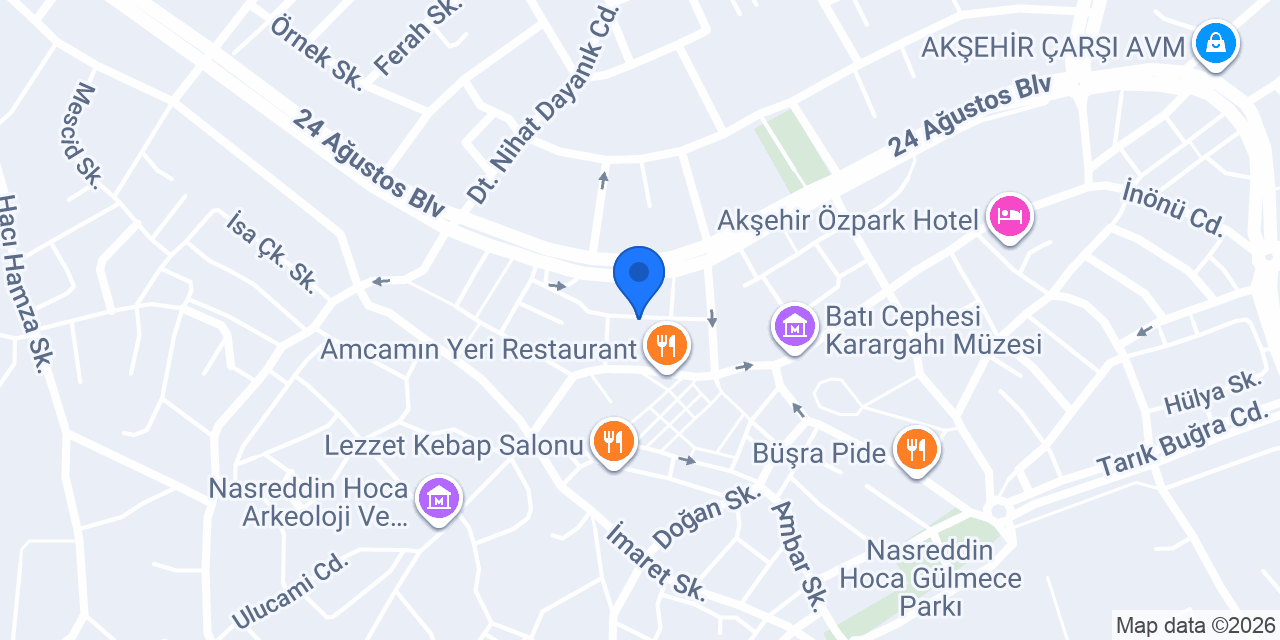 Yaşar Elektrik konumu