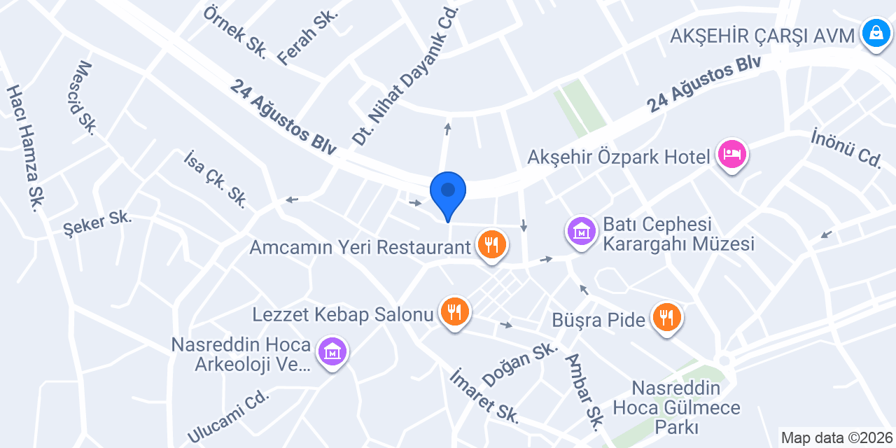 Komsu Pide Salonu konumu