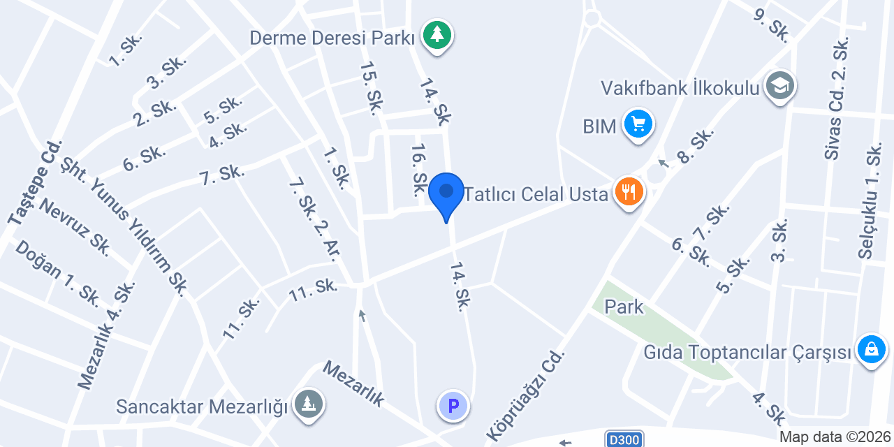 Sancaktar Aile Sağlığı Merkezi konumu