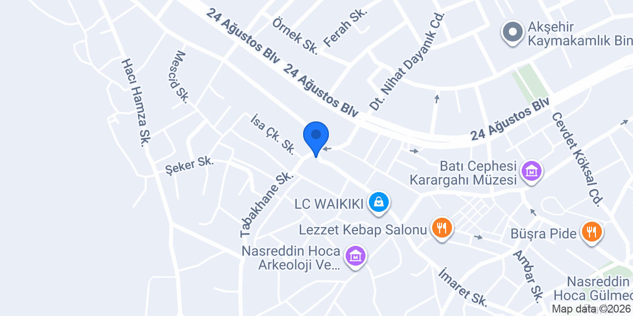 Efsane Cafe konumu