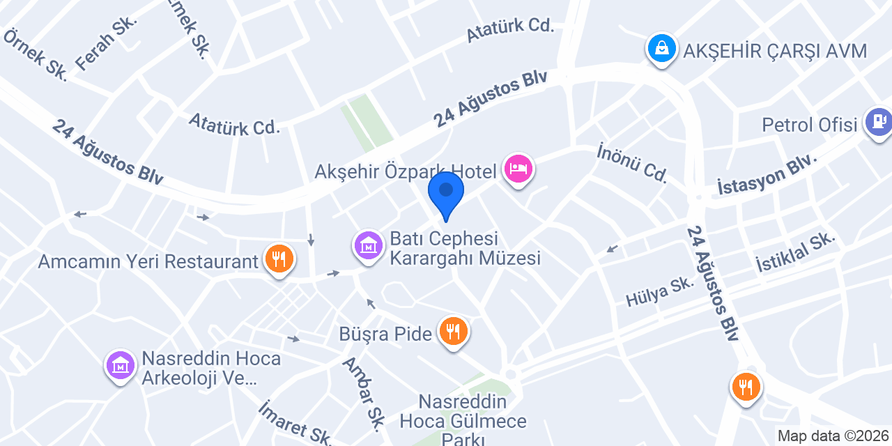 Artıbir İnşaat-Mühendislik konumu