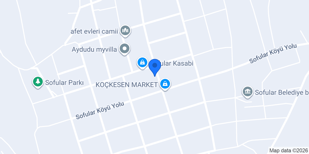 Sofular 100. Yıl İlköğretim Okulu konumu