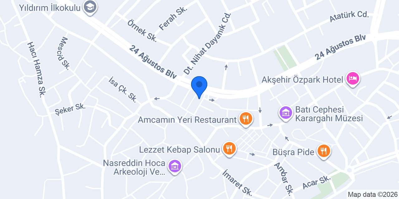 Mesut Okan Hair Studio konumu