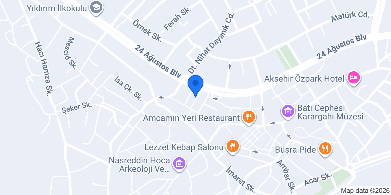 Çikolata Kahve evi konumu