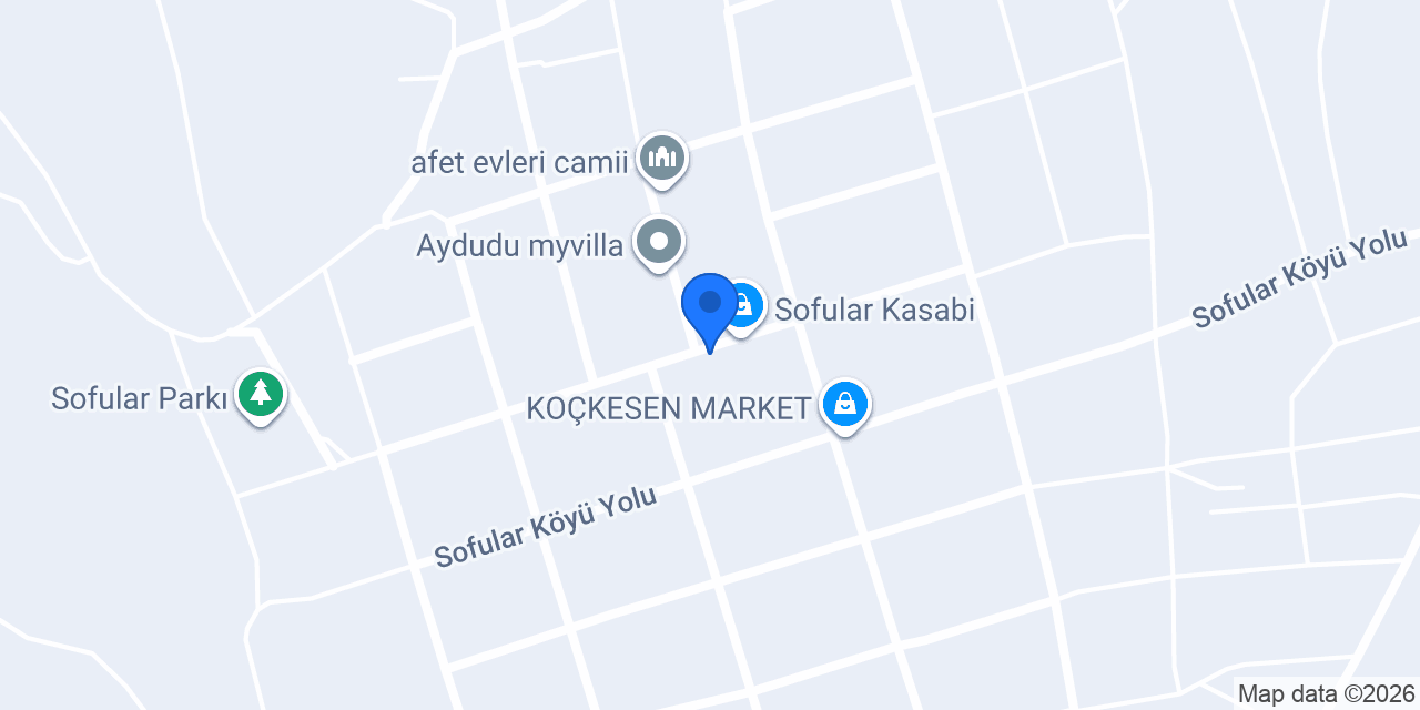 Sofular hafriyat konumu