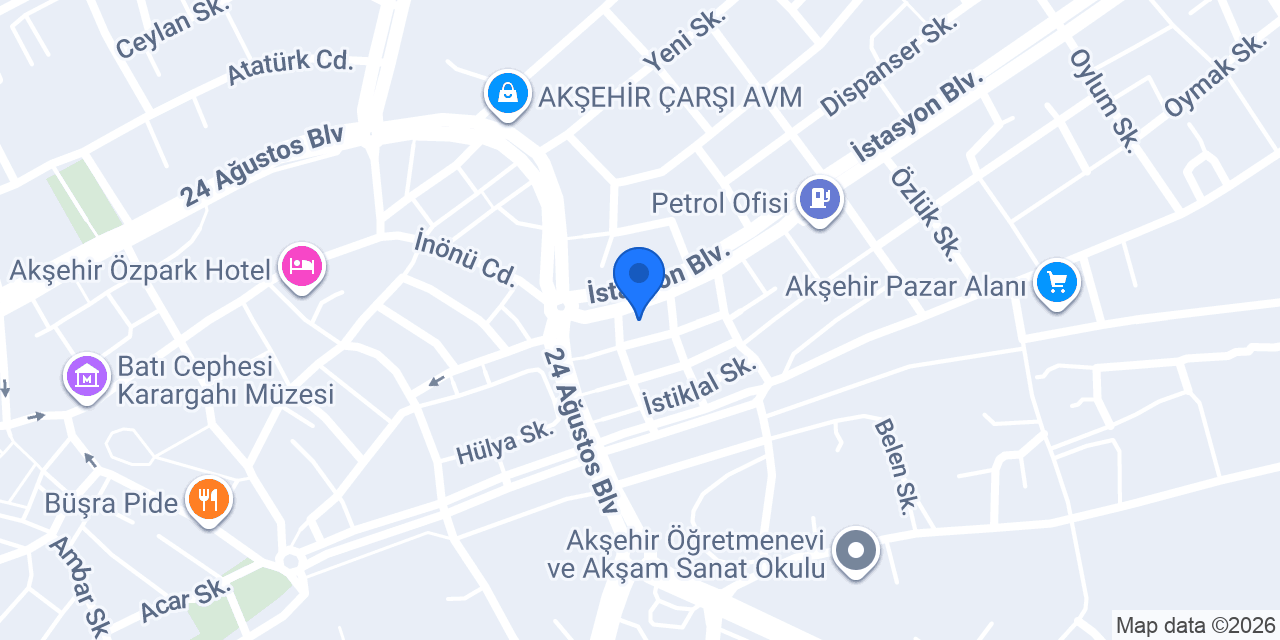 Öz Güven İnşaat konumu