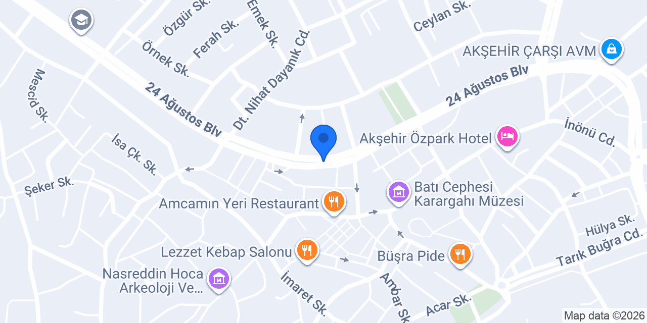 ELİT(şifa) TAKSİ konumu