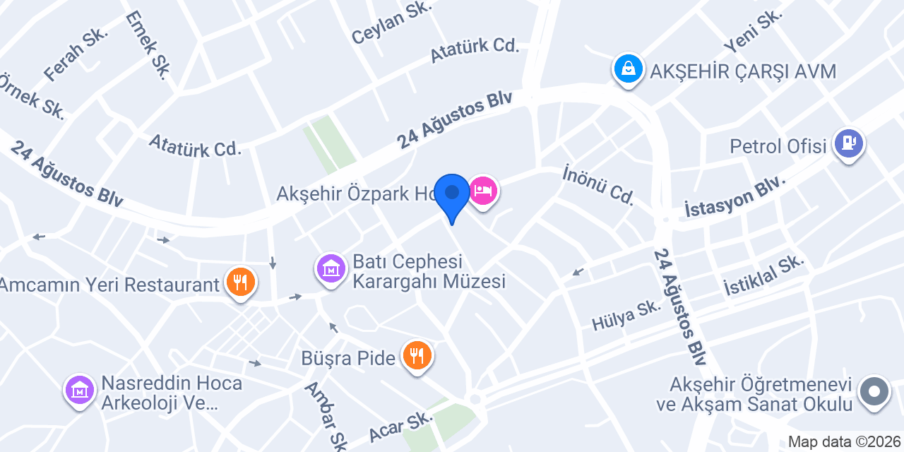 İlbilge Eğitim Kurumları konumu