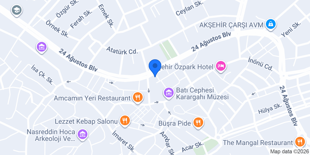 Lezzet Diyarı konumu