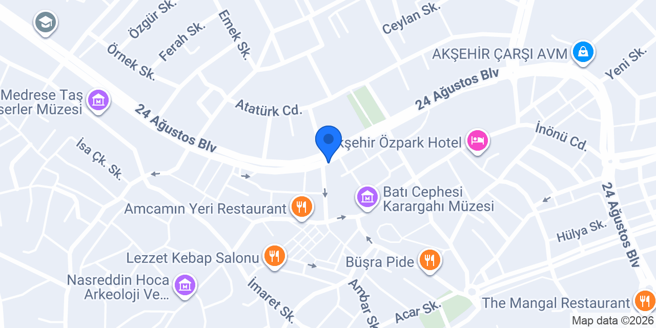 İkbal Kırtasiye konumu