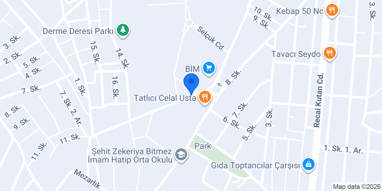 Devler Karot İnşaat konumu