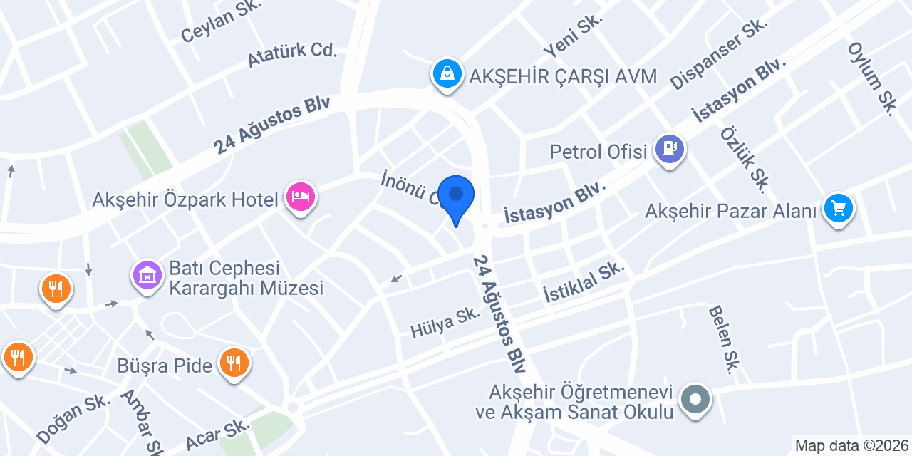 GAZİANTEPLİ TÜRKASLAN BAKLAVA konumu