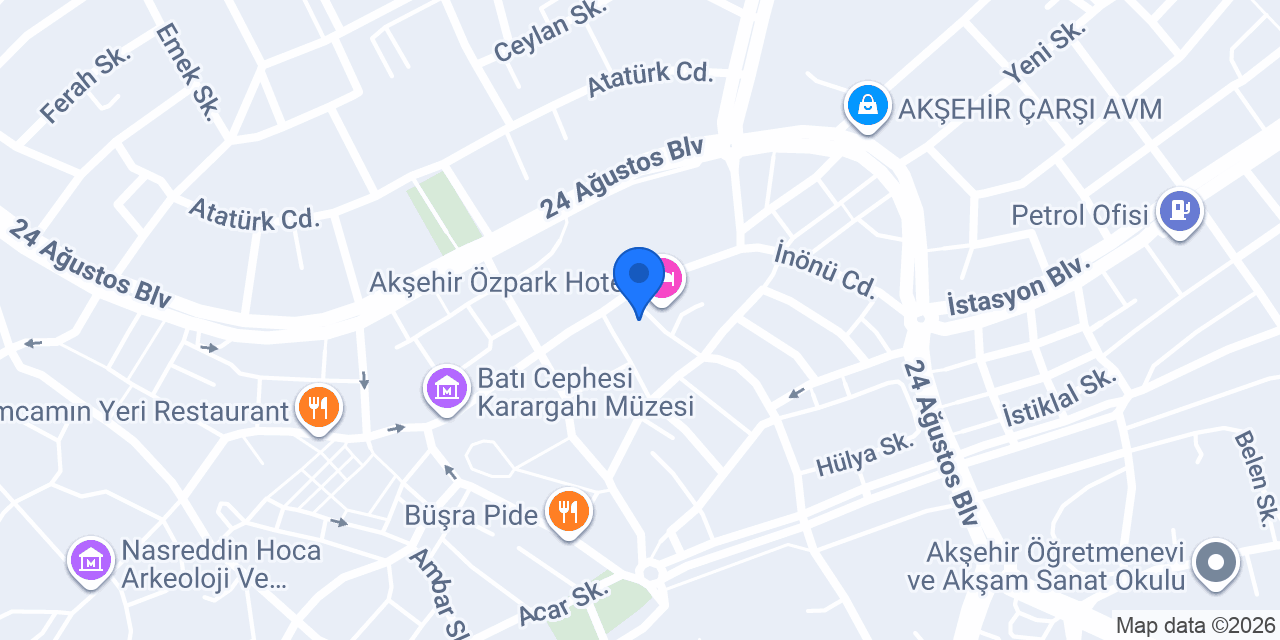 SU ECZANESİ konumu