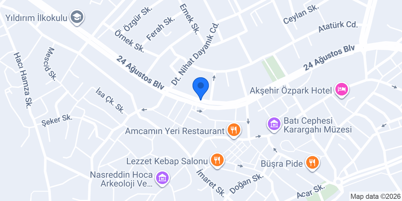 Tadım Döner konumu