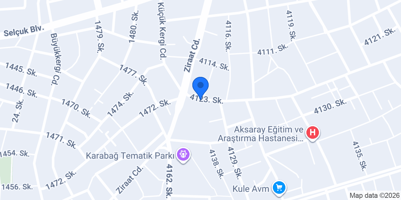 Hacı Mustafa Demir Ortaokulu konumu