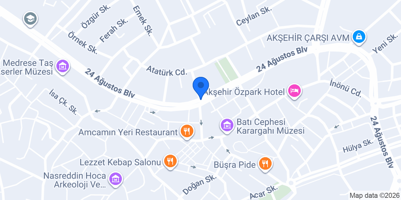 Kalfa Et ve Piliç Ürünlerı konumu